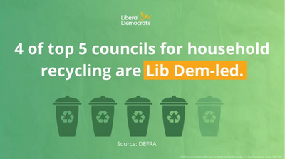 Image courtesy of Liberal Democrats waste