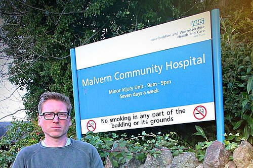 Dan at Malvern Hospital