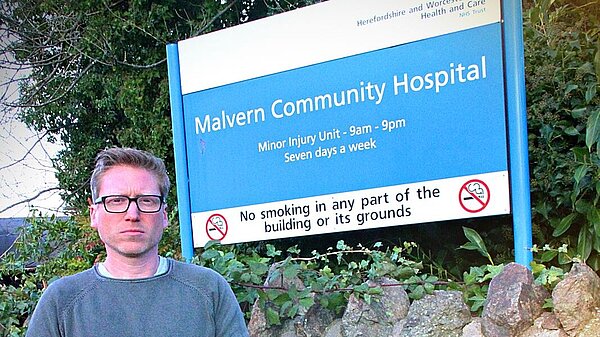 Dan at Malvern Hospital