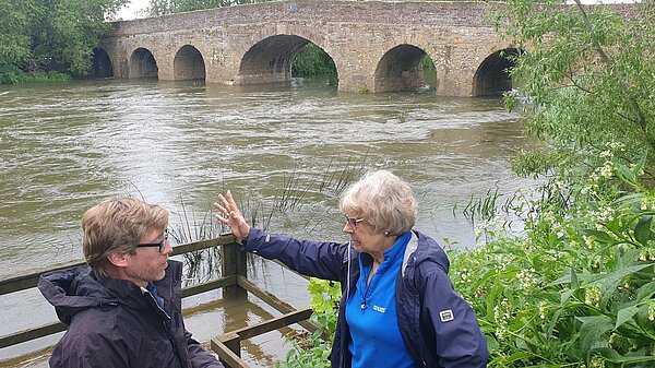 Dan by the river Avon